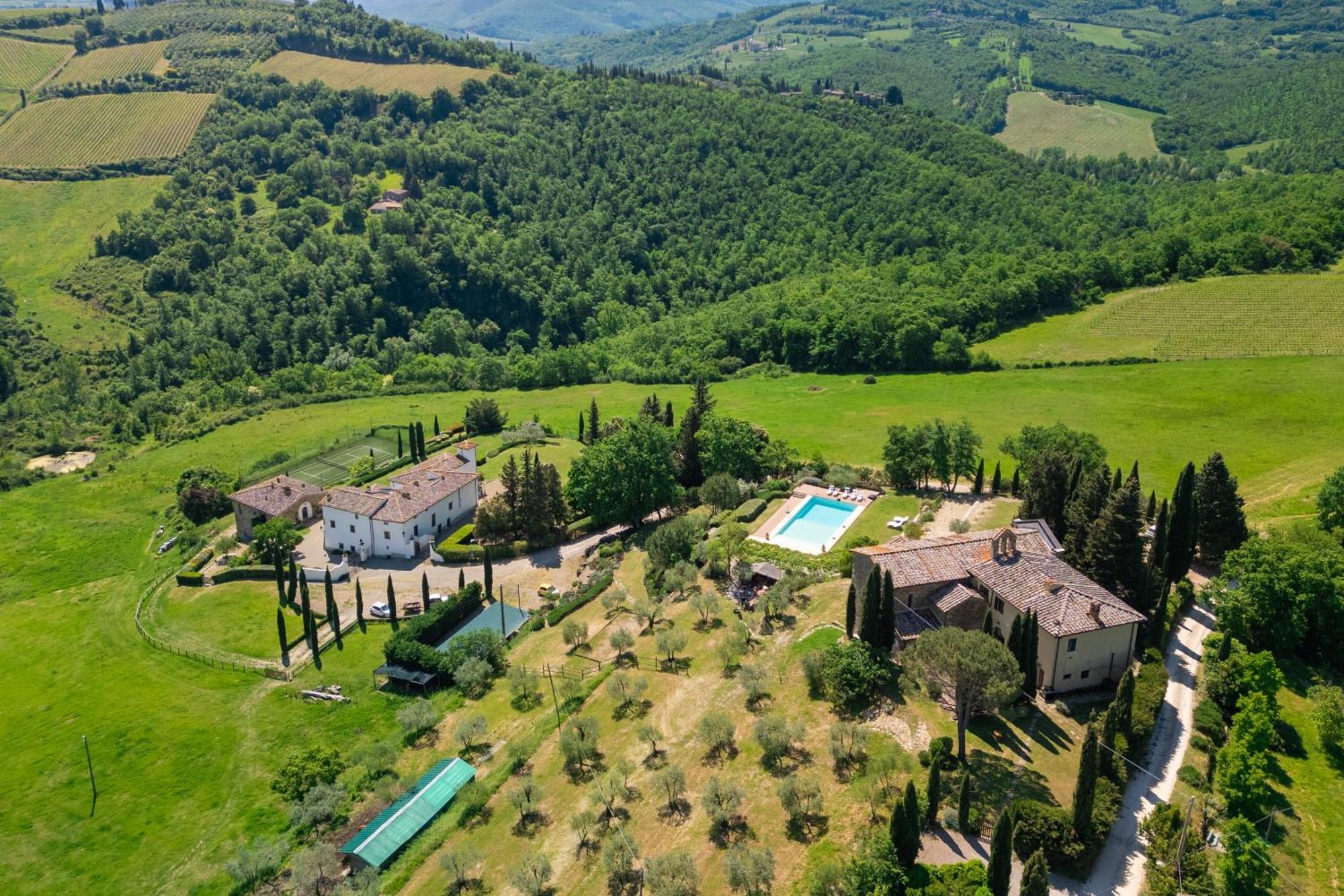 Rignana Estate Villa Greve in Chianti Exterior photo