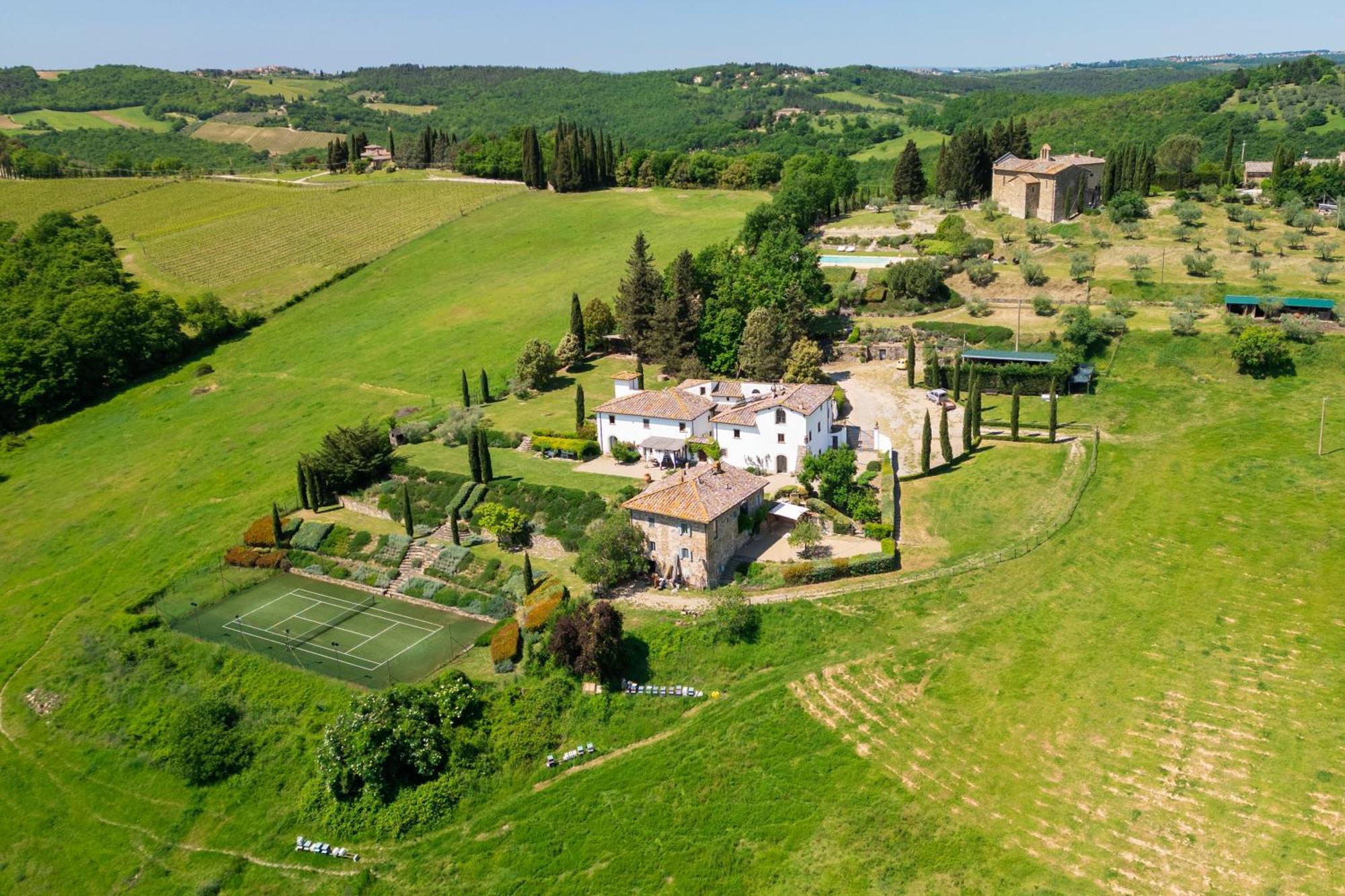 Rignana Estate Villa Greve in Chianti Exterior photo